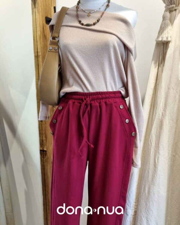 Pantalon Polar Soft con Botones - Imagen 1