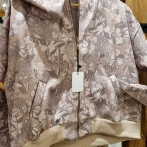 Buzo Campera Friza Flor