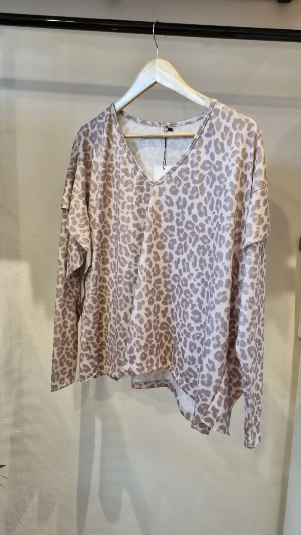 SW Lanilla Print con volado lateral Over - Imagen 1