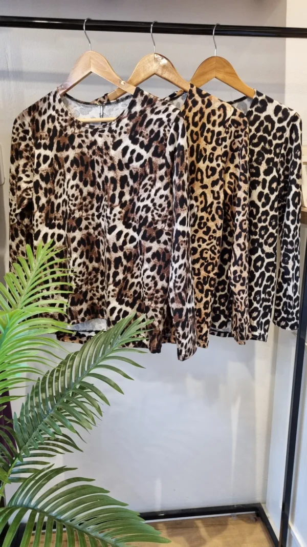Remera Selva Print Lanilla - Imagen 1