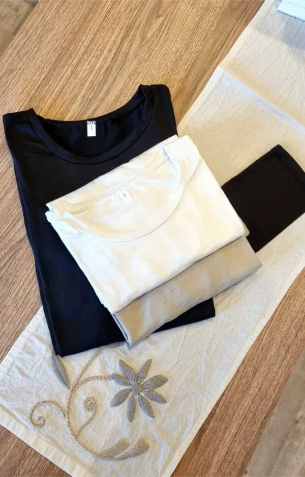 Remera Básica Alba Manga Larga - Imagen 1