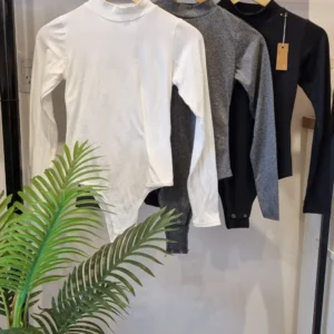 Body Algodón Media Polera