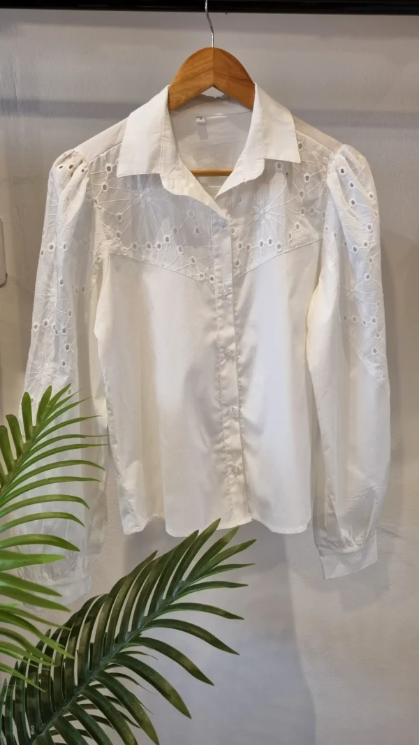 Camisa Princesa Broderie - Imagen 1