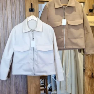 Campera de Paño con Cierre