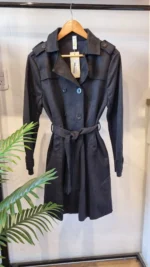 Trench gamuzado