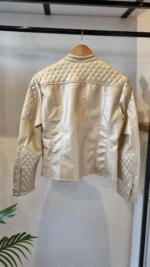 Campera de Cuero Metalizada - Imagen 2